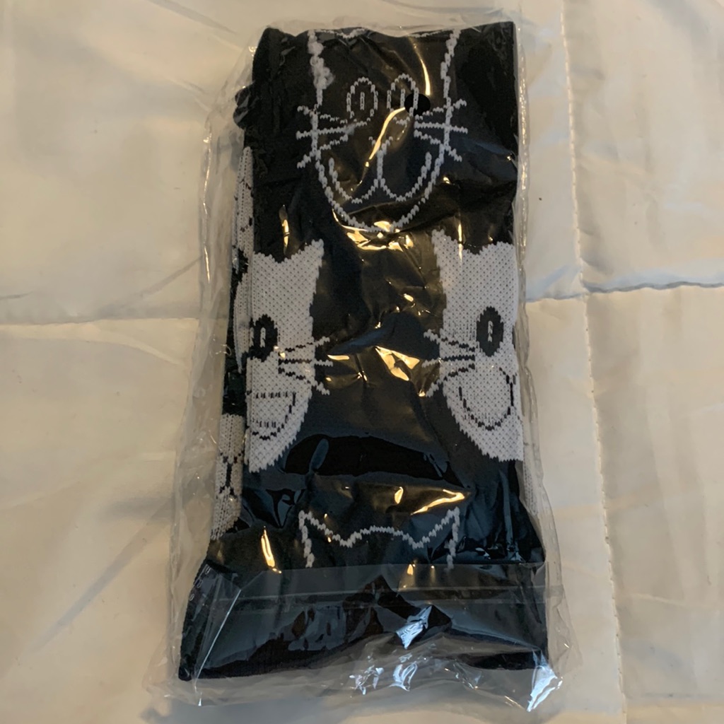 Compression Knee High Socks With Cats On Them
